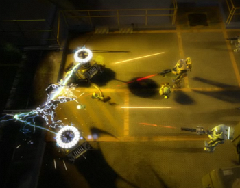 Pillanatkép az akciójátékról Alien Swarm