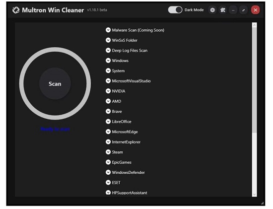 Multron Win Cleaner - Karbantartó szoftver Multron Win Cleaner - Karbantartó szoftver