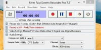 River Past Screen Recorder Pro pillanatkép