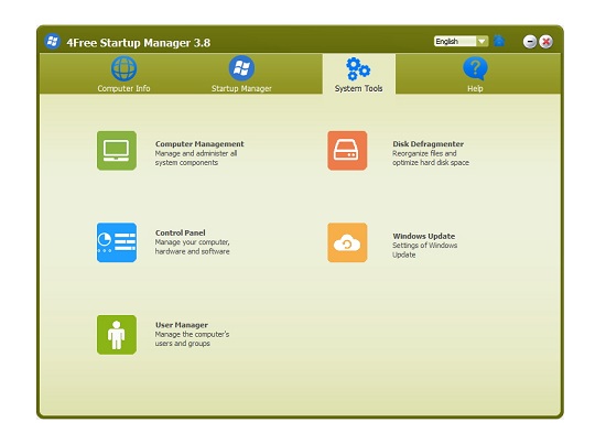 4Free Startup Manager