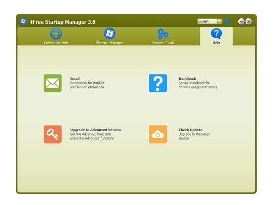 4Free Startup Manager