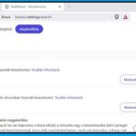 A Brave keresőmotorjának módosítása