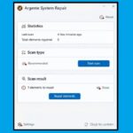 A Windows rendszer hibáit fedezhetjük fel az Argente System Repair segítségével