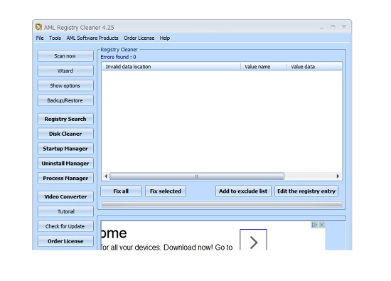 AML Registry Cleaner