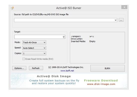 Active ISO Burner
