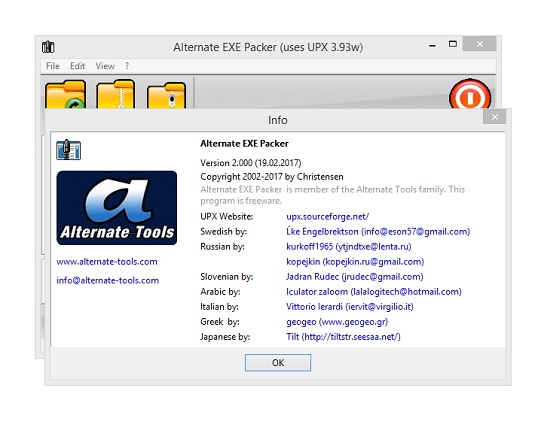 Alternate EXE Packer