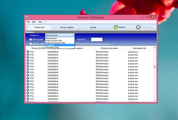 Alternate Task Manager