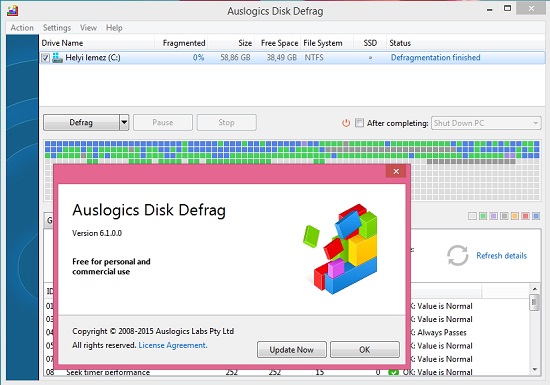 Auslogics Disk Defrag Portable