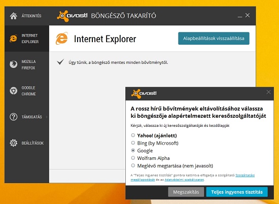 Avast Browser Cleanup