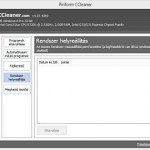 Tisztítsd a regisztrációs adatbázist a CCleaner segítségével
