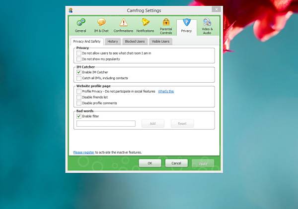 Camfrog Video Chat