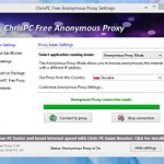 ChrisPC Free Anonymous Proxy 8.40