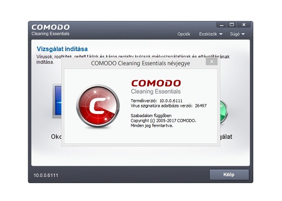 Comodo Cleaning Essentials