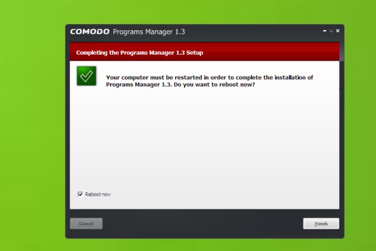 Comodo Programs Manager