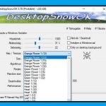 DesktopSnowOK: Ingyenes Windows asztali téma