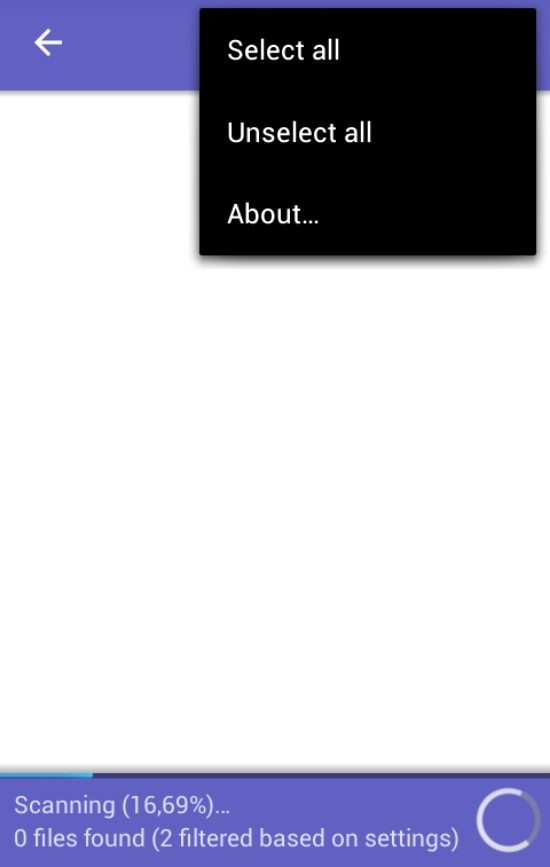 DiskDigger undelete (root)