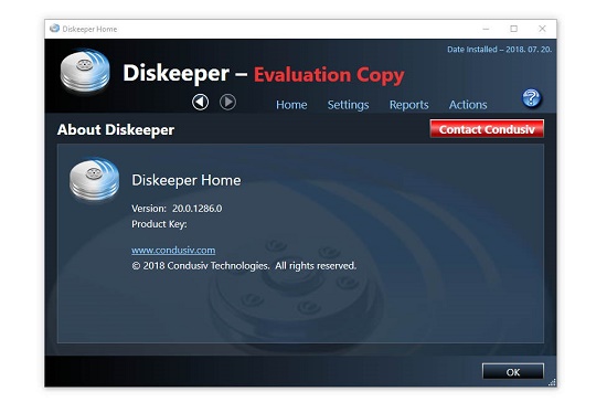 Diskeeper Home Edition