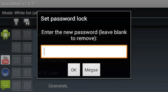 DroidWall - Android Firewall
