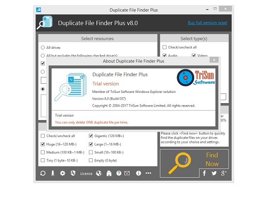 Duplicate File Finder Plus