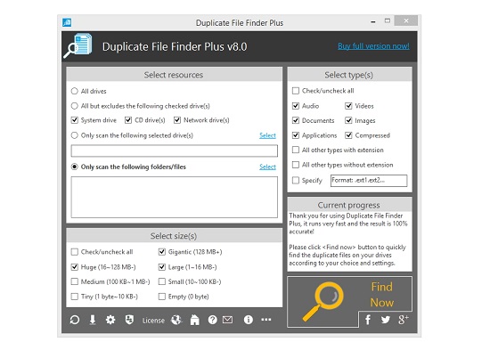 Duplicate File Finder Plus