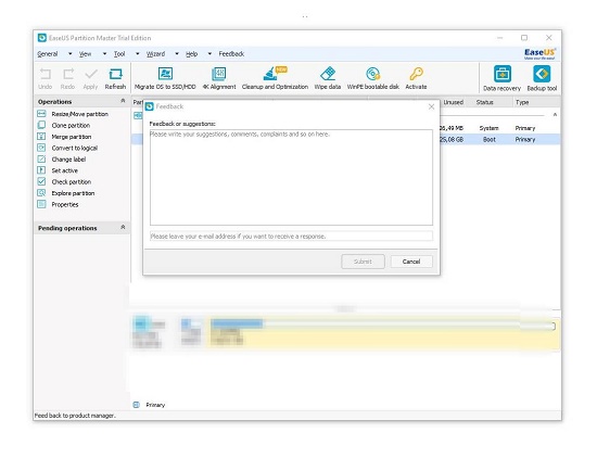 EASEUS Partition Master Professional