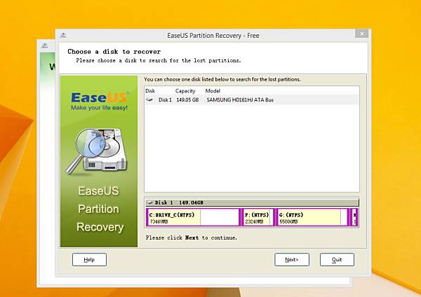 EASEUS Partition Recovery