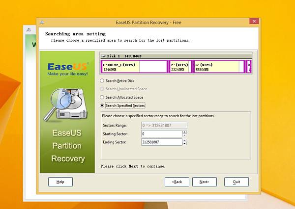 EASEUS Partition Recovery