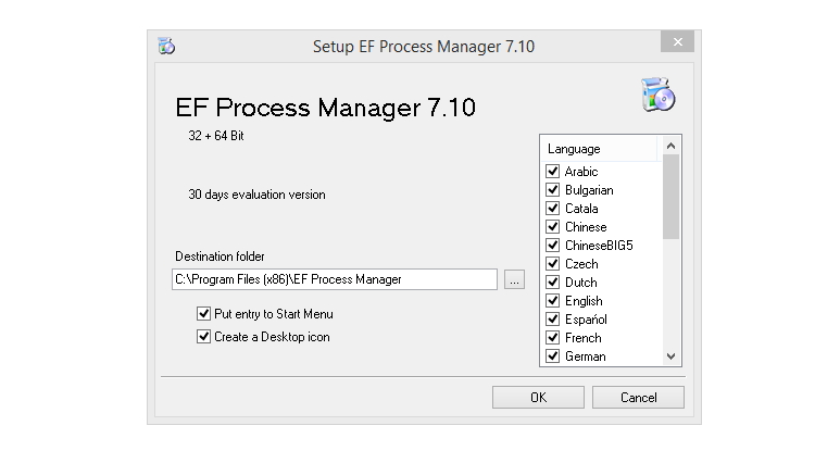 EF Process Manager