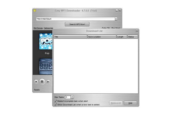 Easy Mp3 Downloader