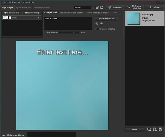 Easy Watermark Studio Lite