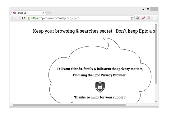 Epic Privacy Browser