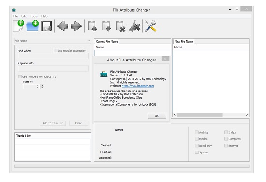 File Attribute Changer