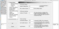 FileZilla Server pillanatkép