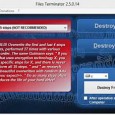 A Files Terminator Free segítségével véglegesen törölni tudod azokat a fájlokat a számítógépről amikre már nincs szükséged, több törlési metódust is támogat, 3, 7, 35 menetes felülírás illetve egy hatékony törlési módszert a Gutgmann eljárást is támogatja. Free alkalmazásként használhatod.