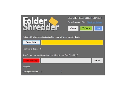 FolderShredder