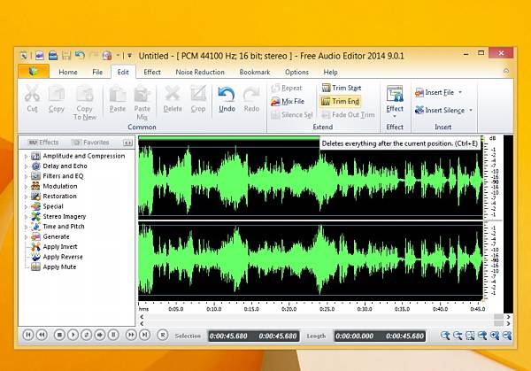 Free Audio Editor