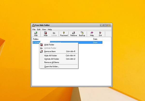 Free Hide Folder