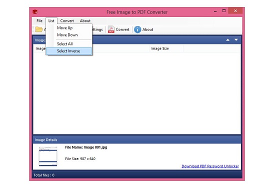 Free Image to PDF Converter