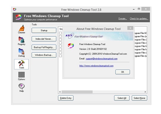 Free Windows Cleanup Tool