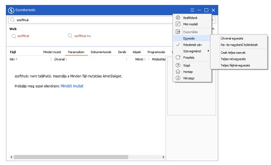 Glarysoft Quick Search