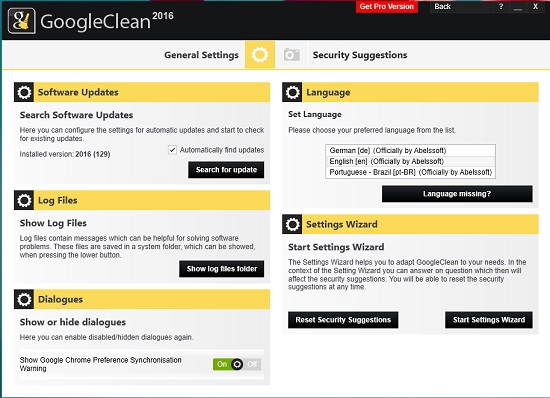 GoogleClean