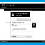 HDShredder: Merevlemez formázó program