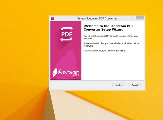 Icecream PDF Converter