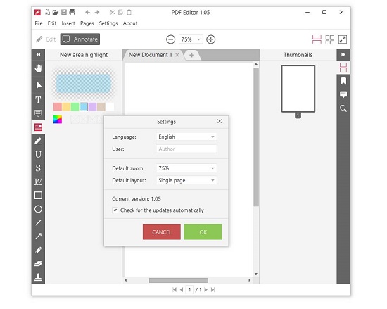 Icecream PDF Editor