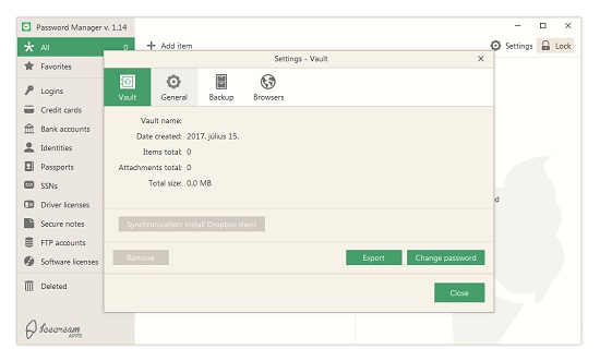 Icecream Password Manager