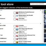 Ismert irodai szoftvereket, illetve Windows konfiguráló megoldásokat is beszerezhetünk a Tech Tool Store megoldásával