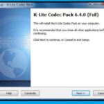 K-Lite Codec Pack Full: kodek gyűjtemény integrált videó lejátszó funkcióval