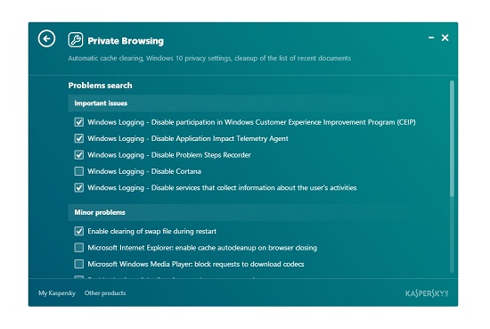 Kaspersky Cleaner