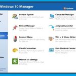 Letölthető a Windows 10 Manager 2.3.2 ( Univerzális Windows optimalizáló )