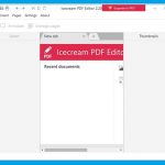 Letölthető az Icecream PDF Editor 2.20 ( PDF szerkesztő alkalmazás )